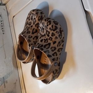 Animal Print Crocs